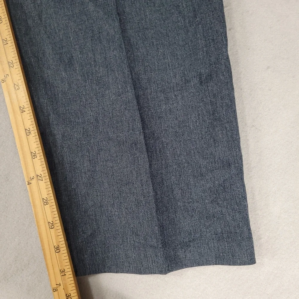 Vintage Levi Strauss Action Slacks Men 40x32 Blue Gray Straight Fit Trousers USA